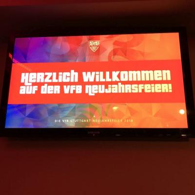 VFB Stuttgart Neujahrsfeier